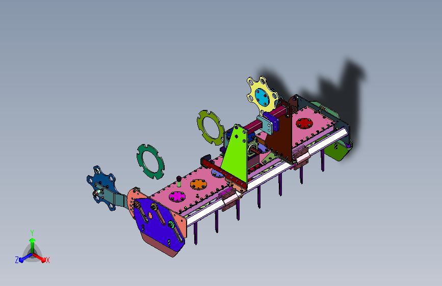 高效整地刀齿机具