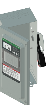 A0006745-Square D 30A 600V 重型安全开关施耐德电气