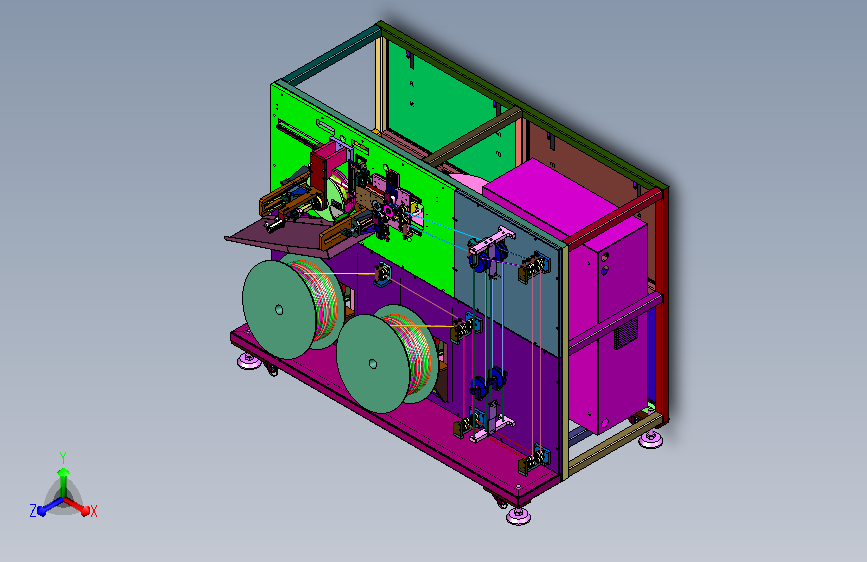 管材卷制熔接自动化设备
