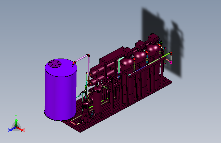 管网配套水质提纯处理设备