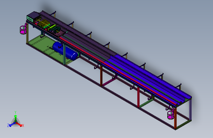 管状构件通量检测工装