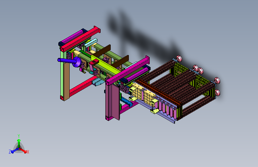 光束刻印标识加工装置