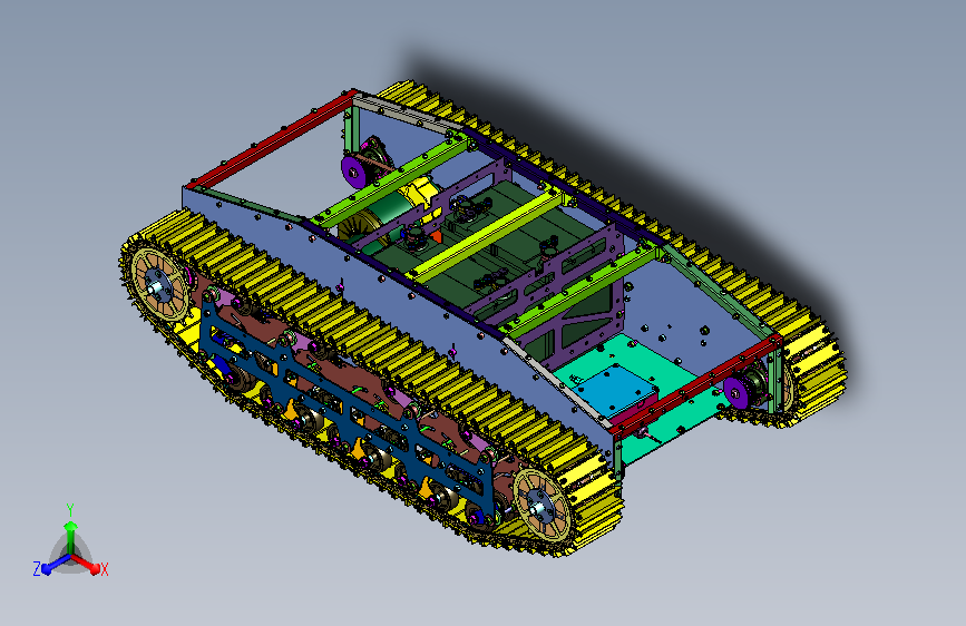 轨带式全地形移动作业设备