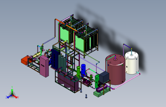 柜式膜生物污水整合治理设备