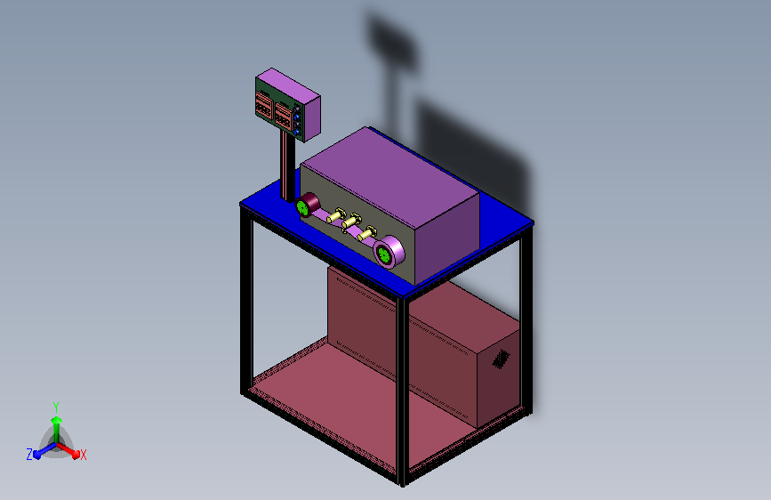 滚花刀制胶带成型机
