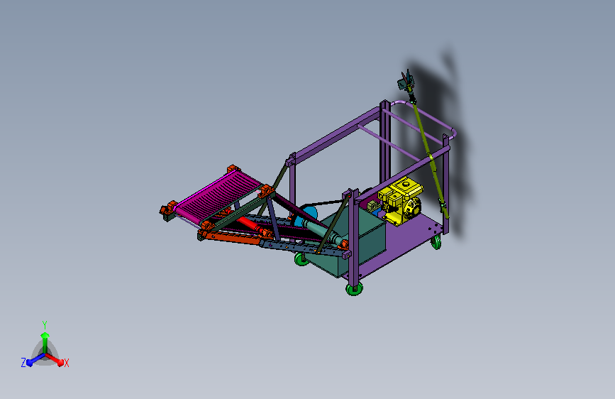 果林浆果智能收取设备
