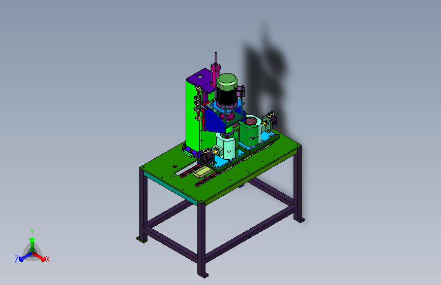 壶体全自动收口加工设备