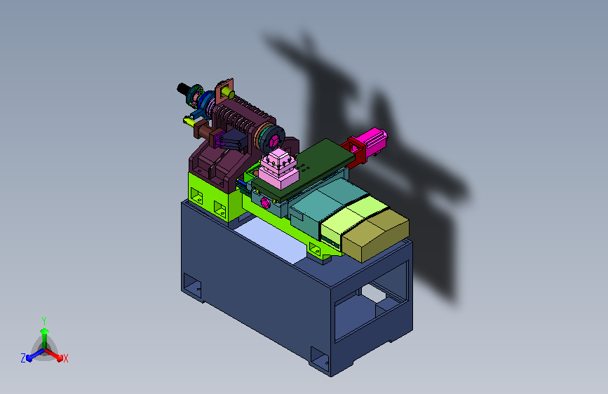滑台数控精密切削机组