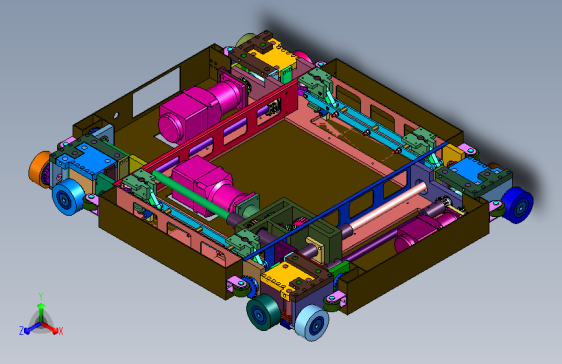 货架自动穿梭运载器械