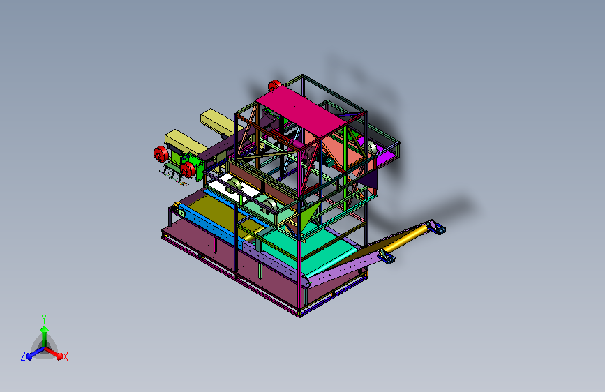 建材自动上料装载机组