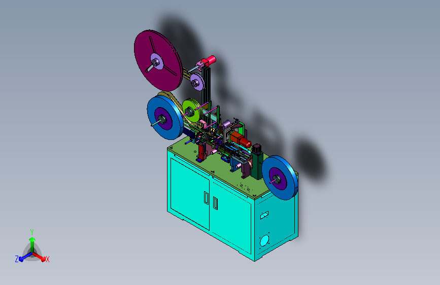 接脚裁切载带封装机械