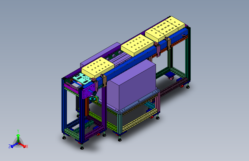 金属去磁作业配套装置