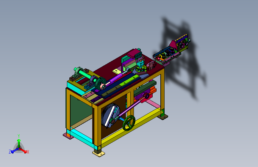 金属线材塑形加工专用设备