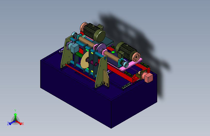 径向侧角双面磨砺机