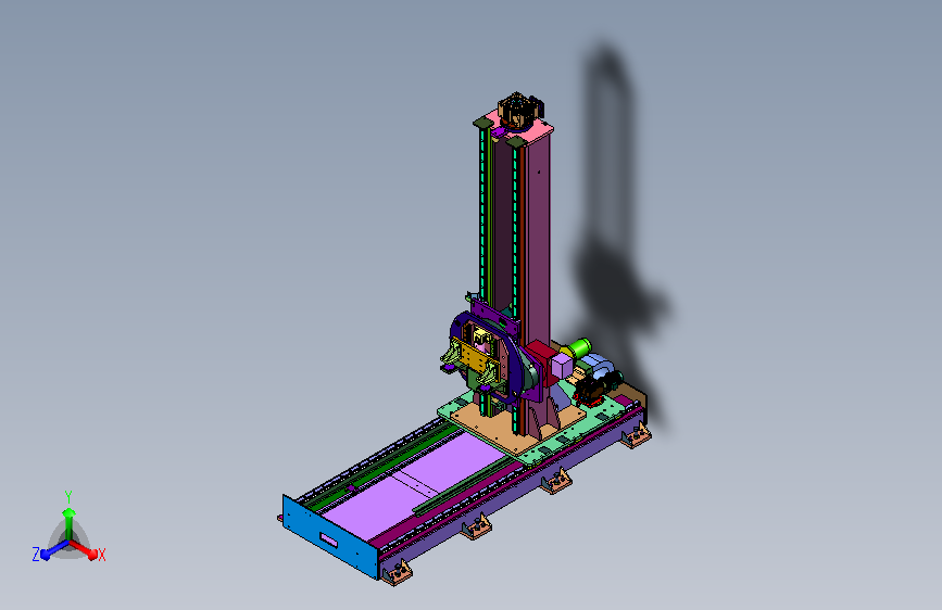 举升翻转焊装辅助定位机具