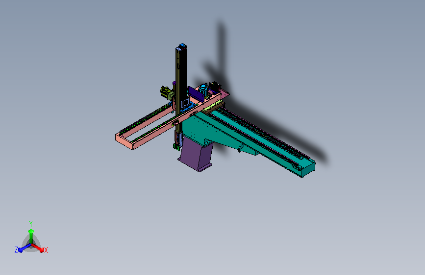巨型塑材移载自动化机