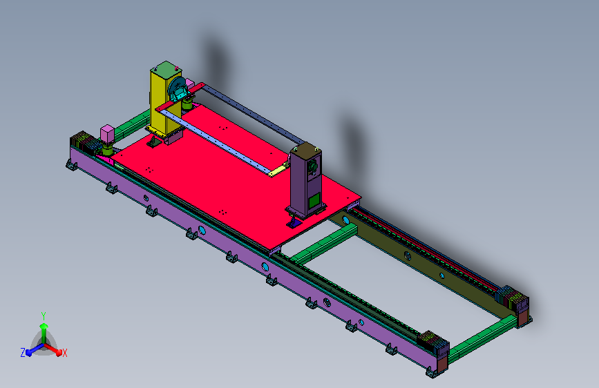 可滑移工件翻转焊位设备