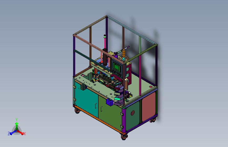 空调出风叶自动嵌入式固定装置