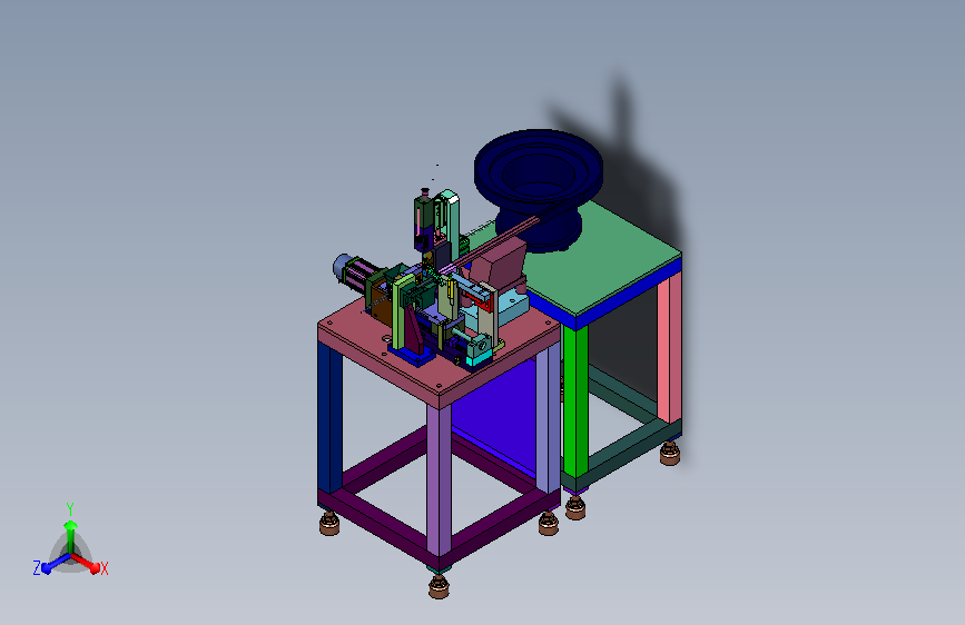 块状通孔精准检测智能装置