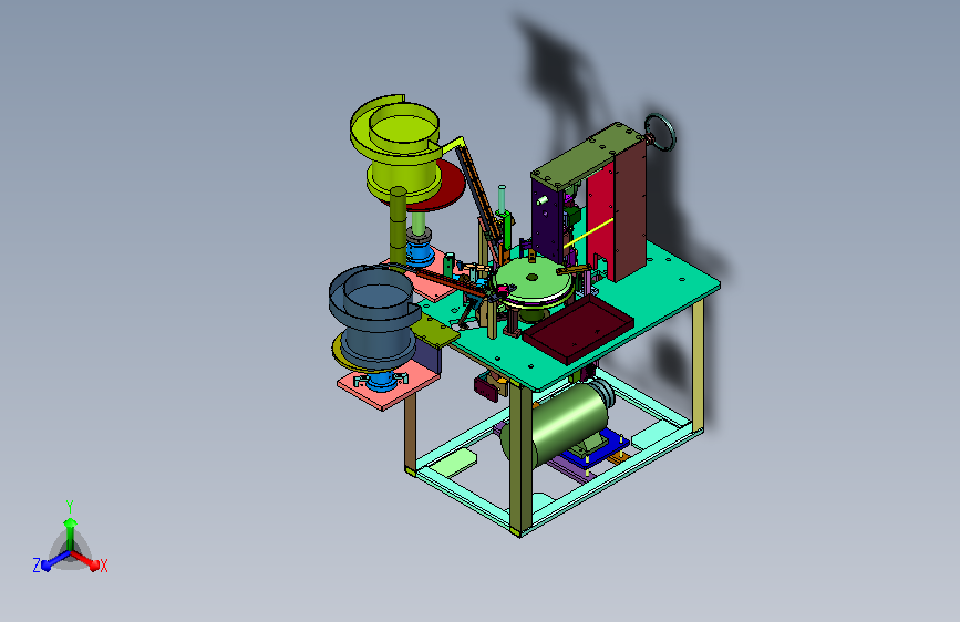 拉链配件压合加工设备