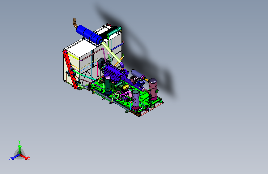 冷冻流体加压一体器械