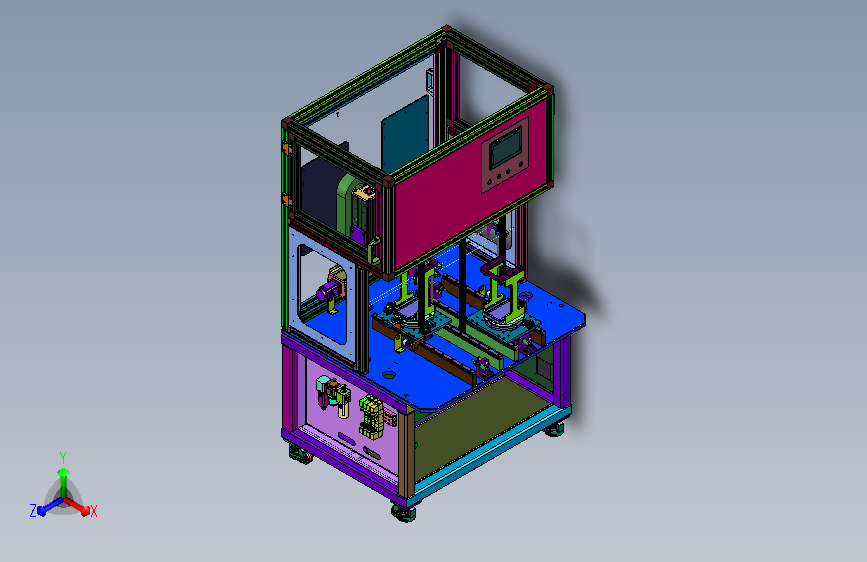 锂电桩体精密互联熔合装备