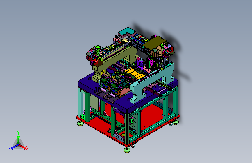 连线式多工序泡棉自动粘贴设备
