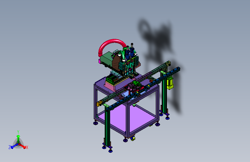 联机式全自动螺母压入机