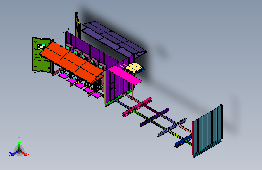流动介质补给集成加工场站
