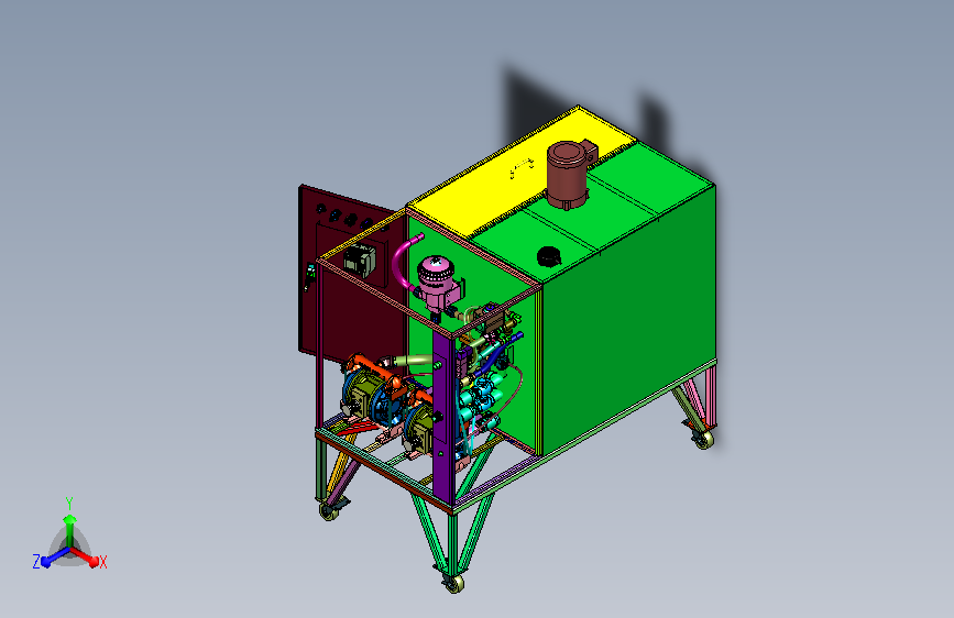 流体燃油数控配比机组