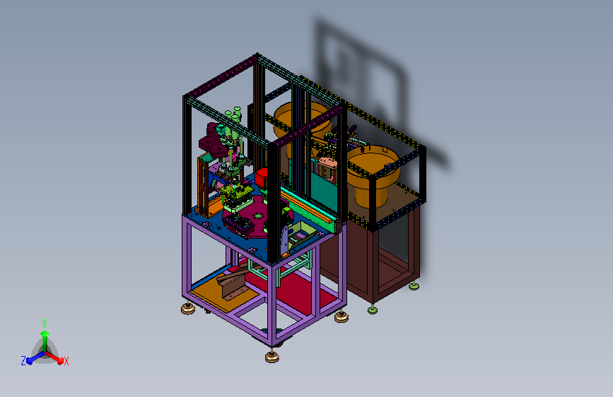 六轴智能螺件旋紧集成装置