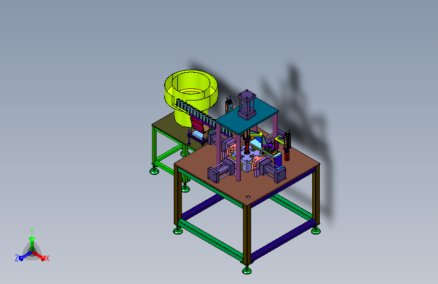滤油壳体冲切开孔工装