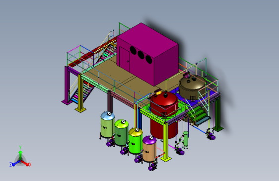 麦芽发酵自动化生产机组