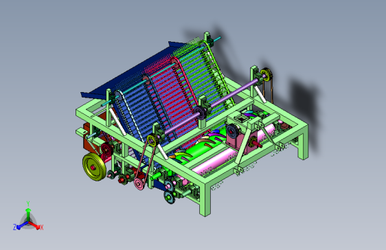 棉田秸秆残膜清理一体机