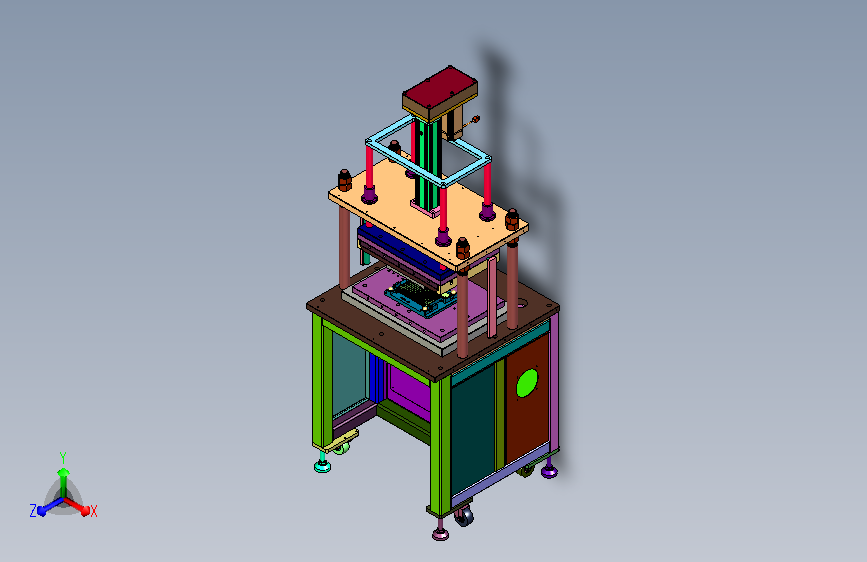 面板与PC板结合之热压机