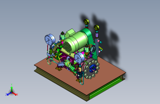 膜片式气体增压专用设备