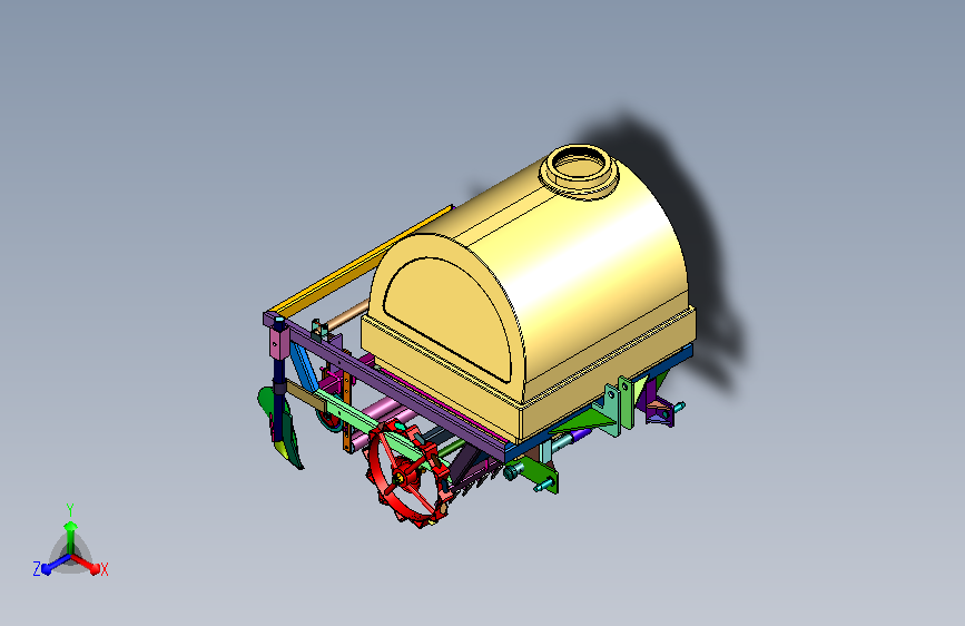 农田供水铺膜专用设备