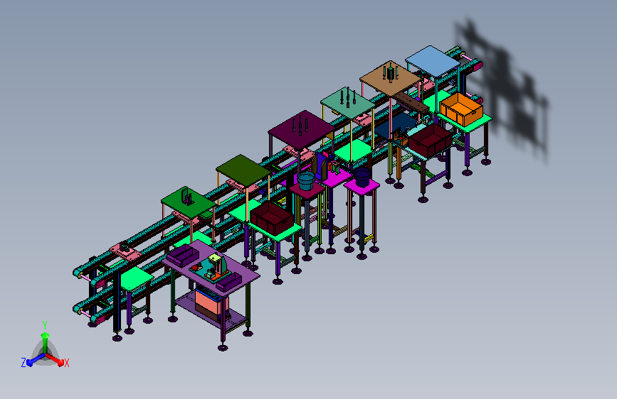 汽车离合分泵总成装配流水线