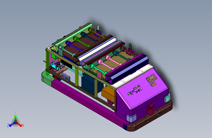 全自动导引无人物料搬运移动设备