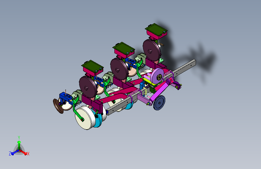 全自动高效谷物栽种机具
