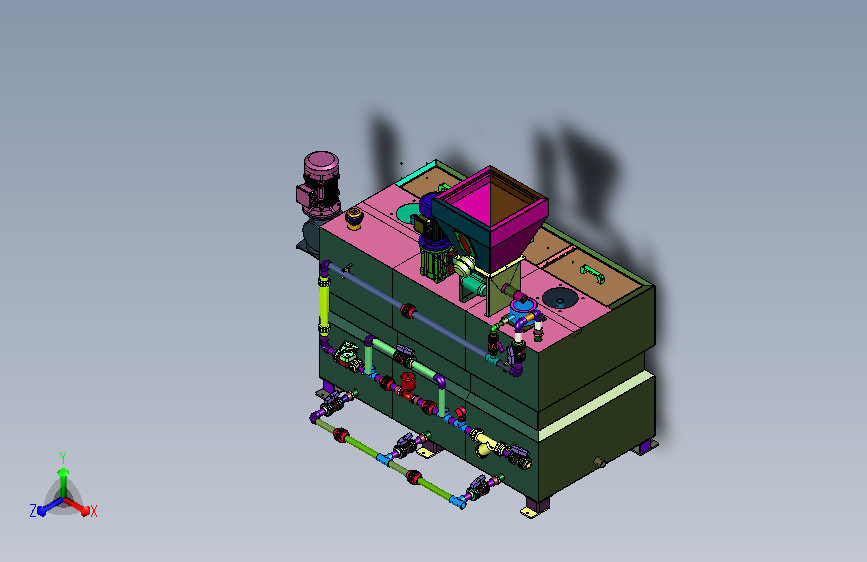 三联体自动投加药剂机组