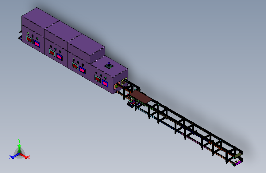 受热均匀的隧道炉炉体结构