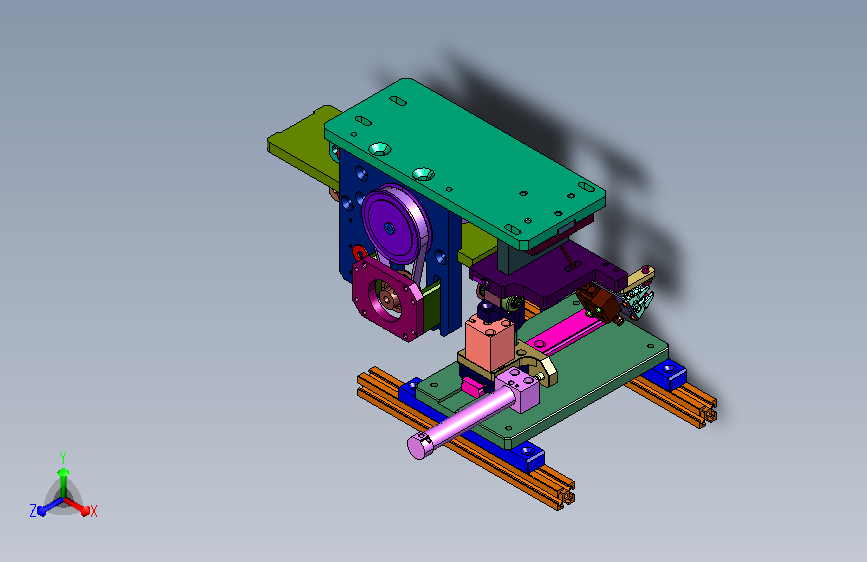 输料分段处理一体化器械