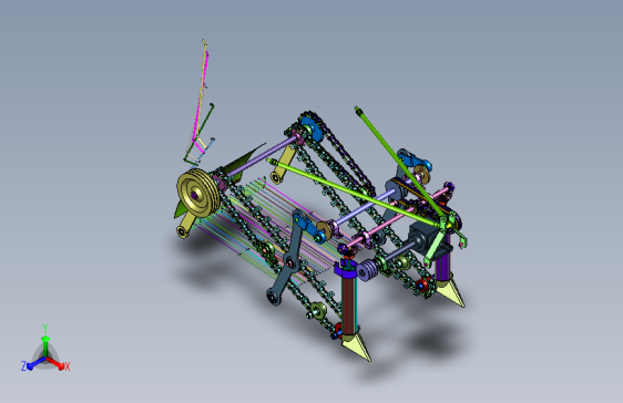 薯类根茎智能采收成套设备