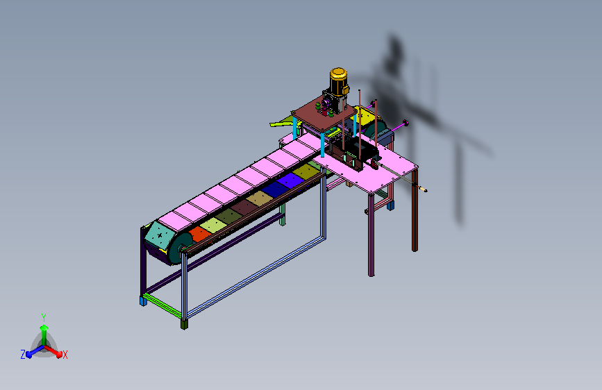 数码按键冲压裁切机械