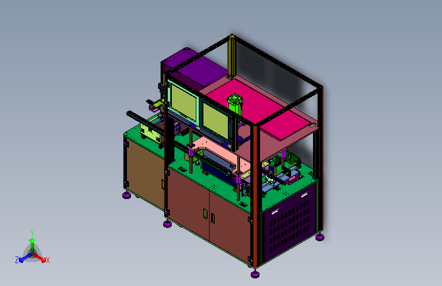 双排直插式线路板智能测试机