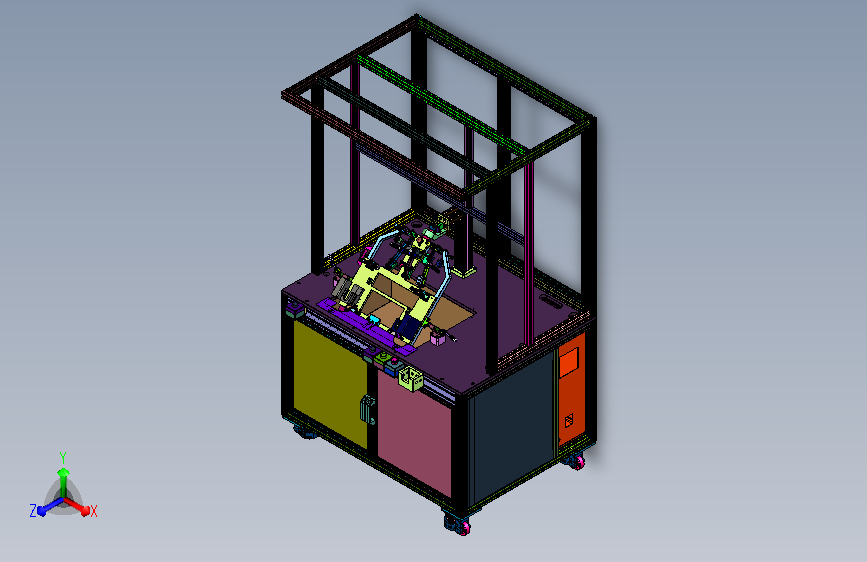 双向翻锁配螺钉机