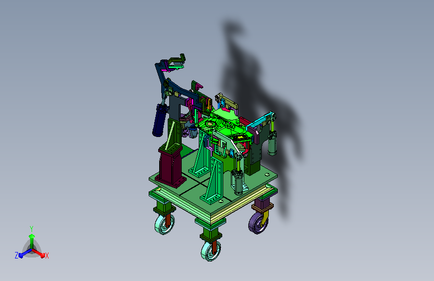 水槽板件定位夹持器具