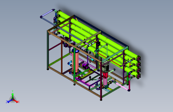 水质净化反渗透集成机组