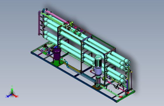 水质滤净反渗透集成机组